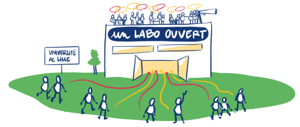Illustration "un labo ouvert"